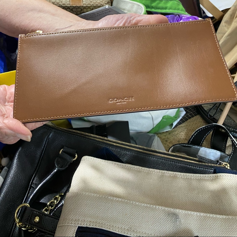 Coach leather accessory
